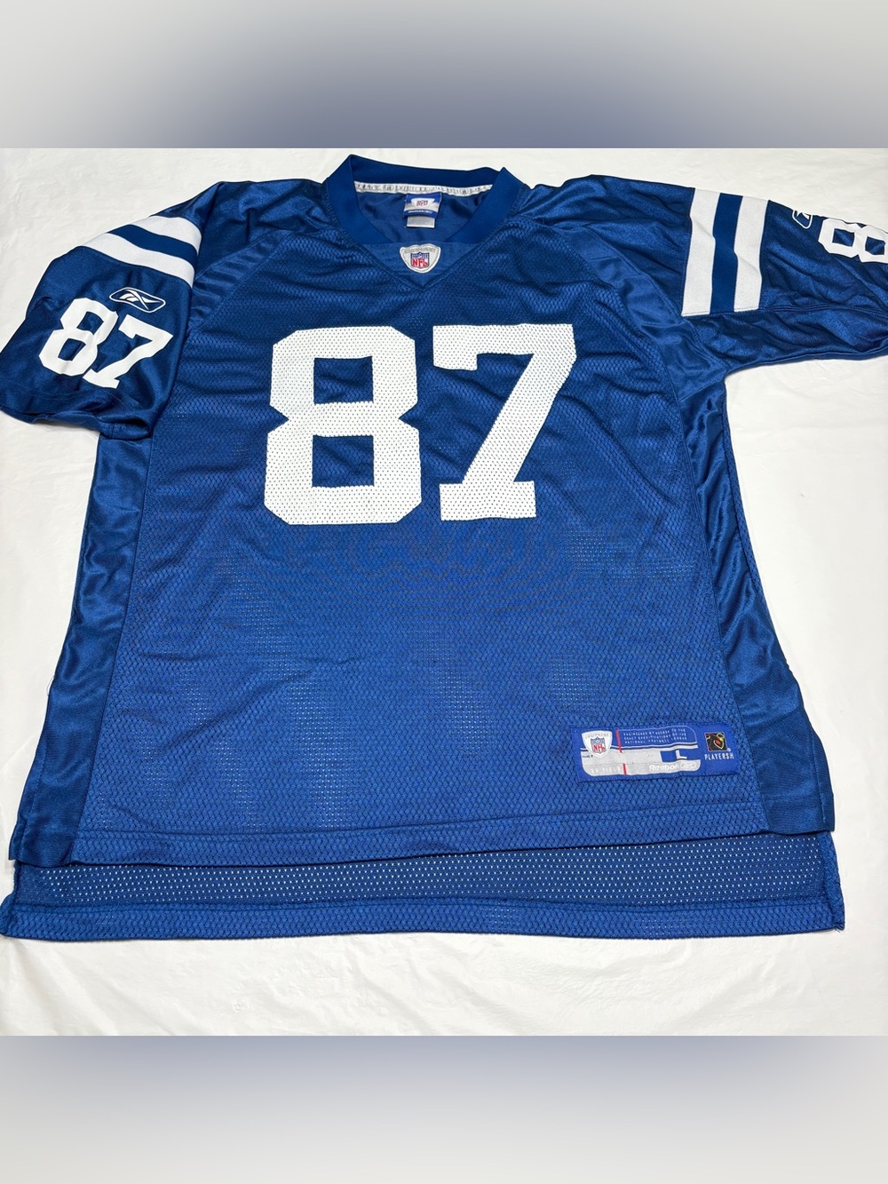 Reebok NFL Indianapolis Colts Wayne #87 Jersey Men’s Large